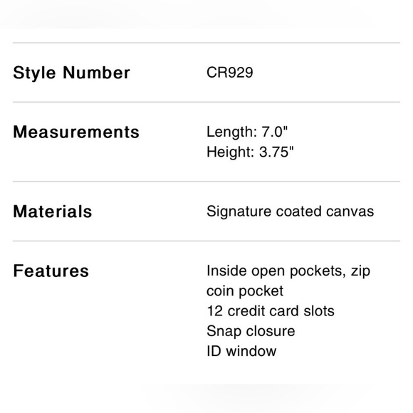 Coach Outlet Slim Zip Wallet In Signature Canvas With Floral Print - Picture 5 of 5